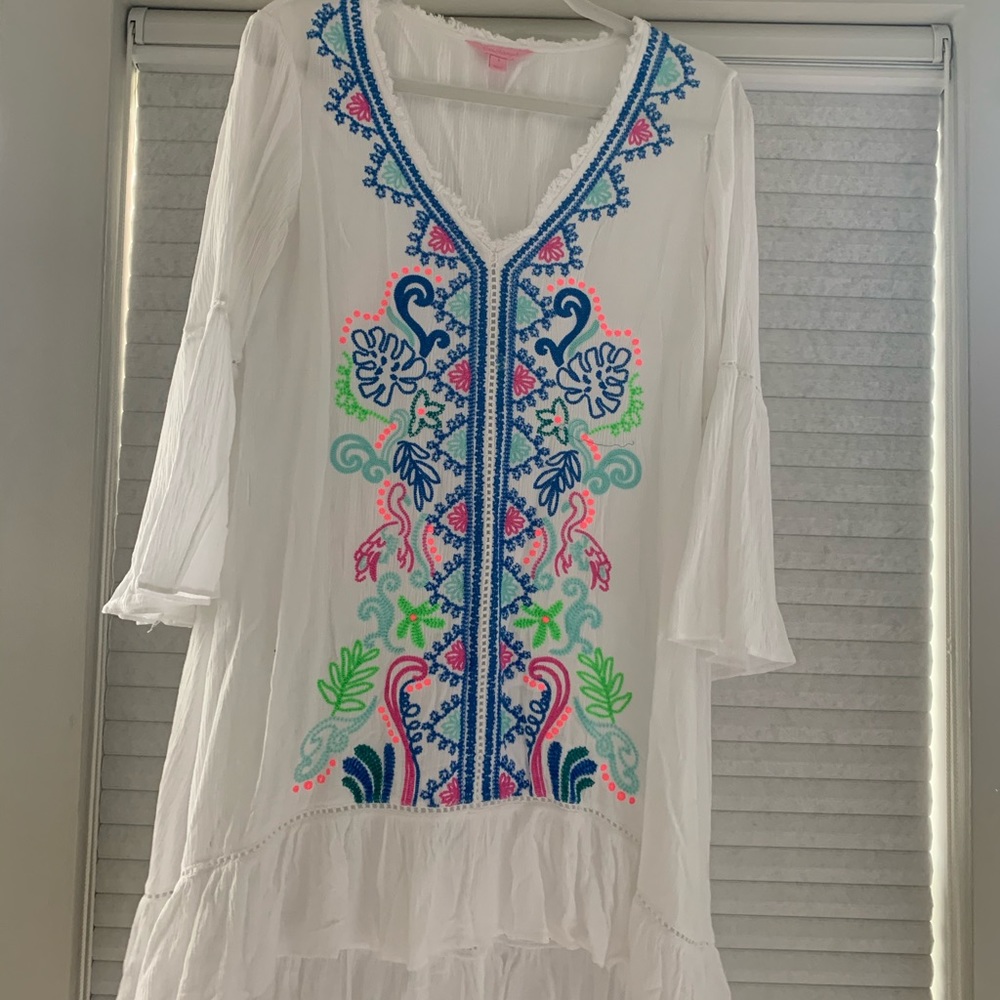 Lilly Pulitzer Cotton Swim Coverup